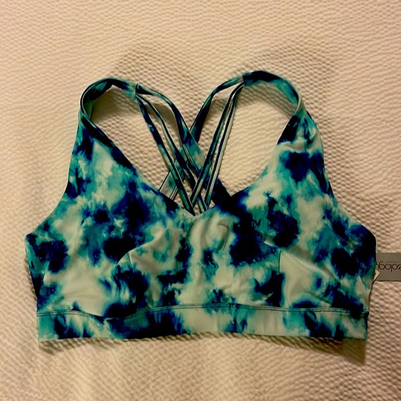 NEW wTags Performance Plus Moisture-Wicking Comfortable Blue/Teal Fits like 2x - Picture 4 of 7